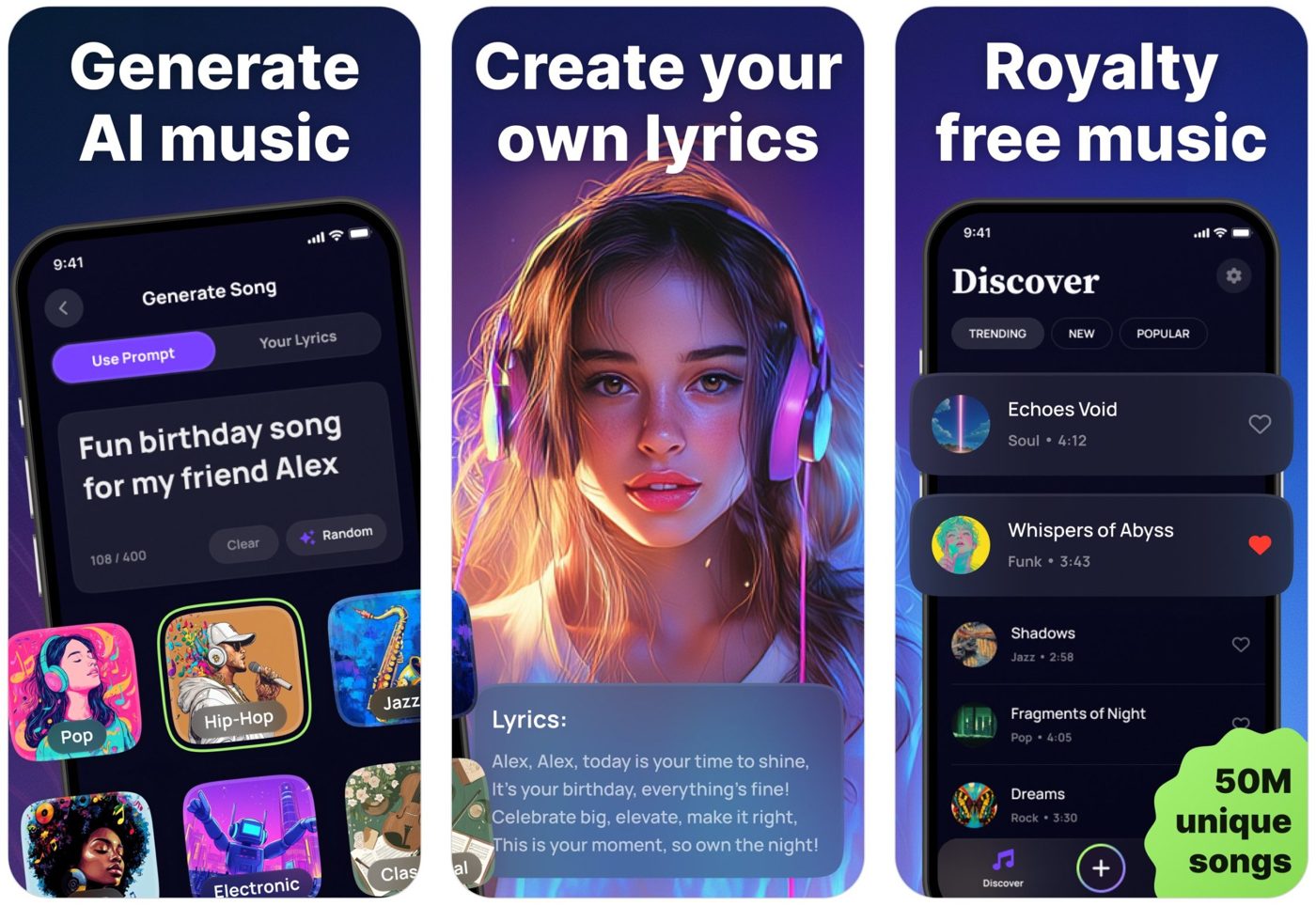 AI Music Generator screenshots